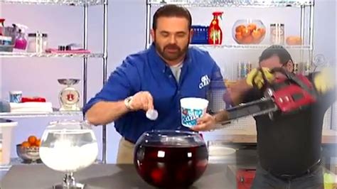 Phil Swift Saws Billy Mays in Half .